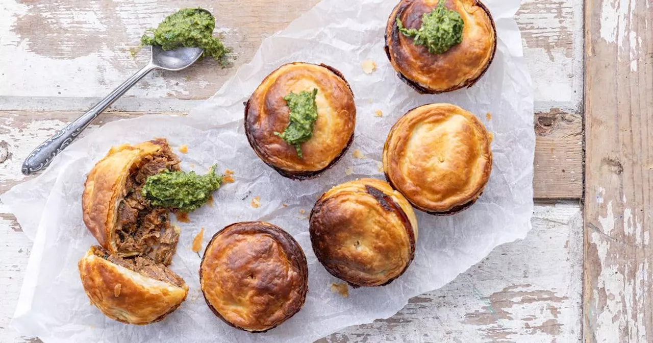 Mark Moriarty's Mini Dingle pies with mint sauce