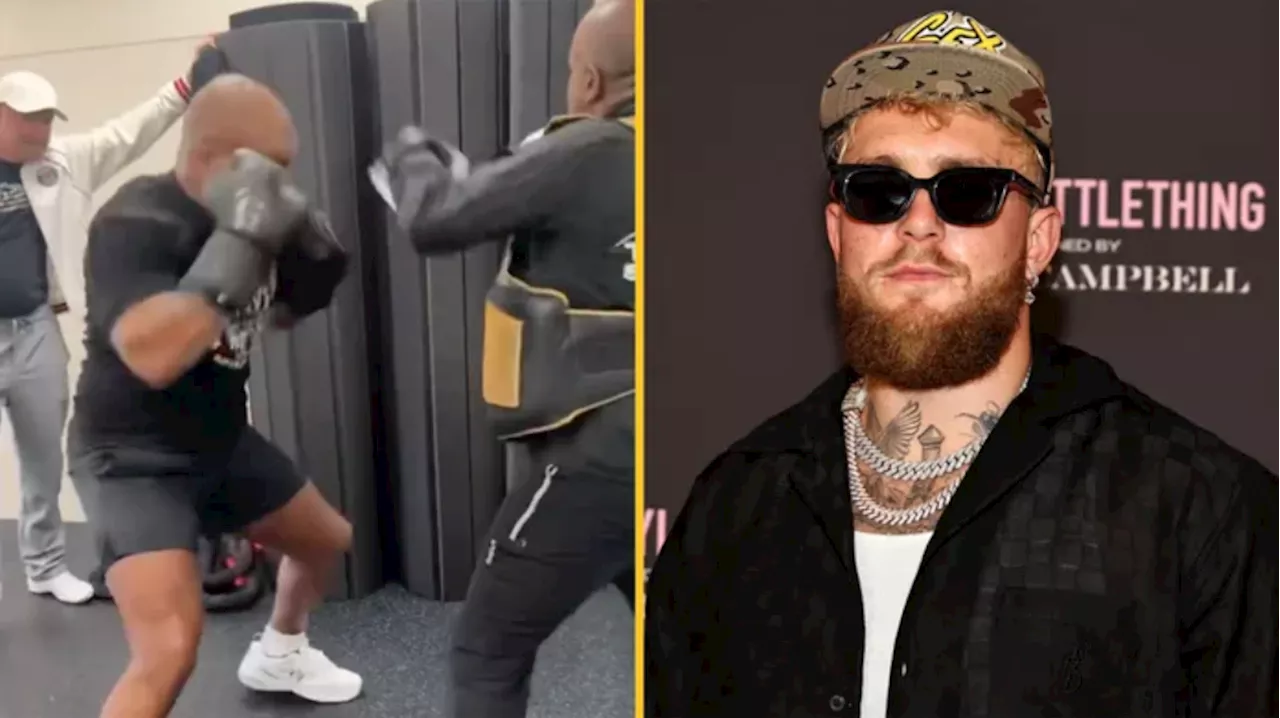 Mike Tyson posts training clip and people think Jake Paul should cancel the fight