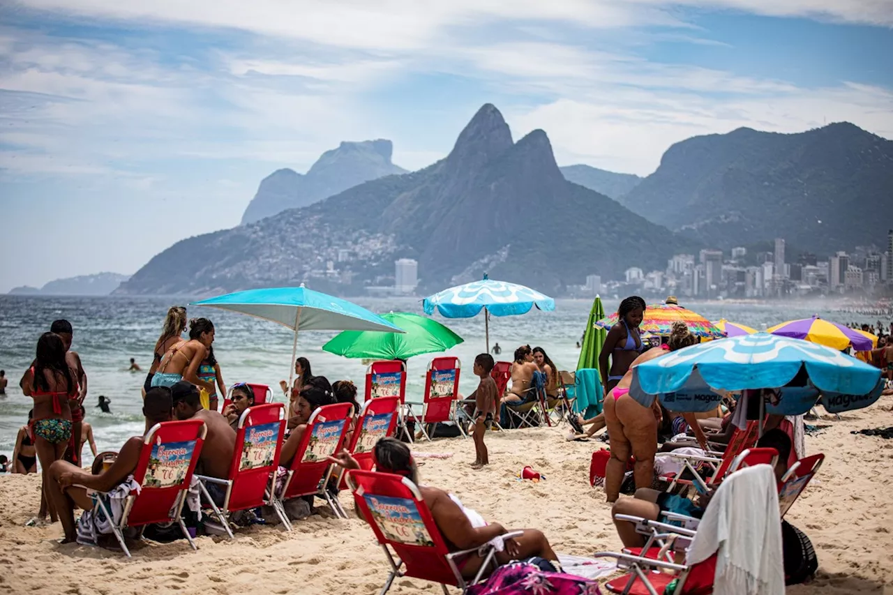 Calor de matar: sensação térmica bate recorde e chega a 60,1 graus no Rio