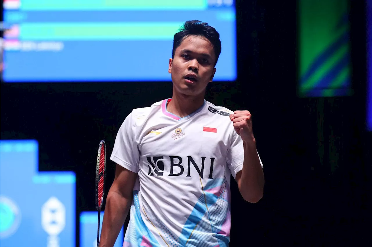 Begini Perjalanan Anthony Sinisuka Ginting Menembus Final All England 2024