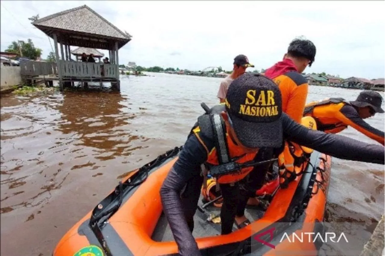 Tim SAR Gabungan Hentikan Pencarian Korban Tenggelam di Sungai Kahayan Palangka Raya