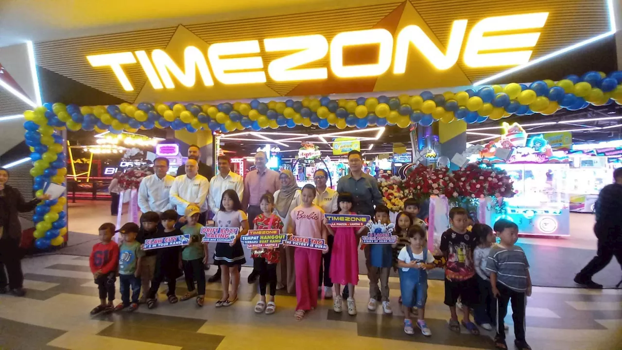 Timezone Hadir di La Piazza, Tawarkan 137 Games Berteknologi Canggih