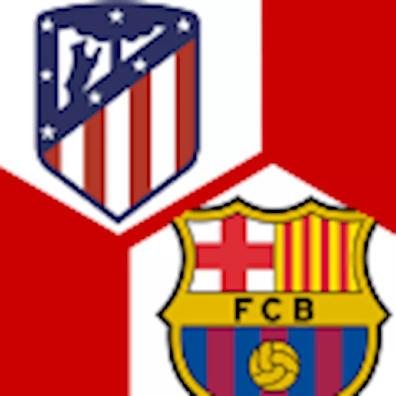 Atletico Madrid - FC Barcelona : | 29. Spieltag