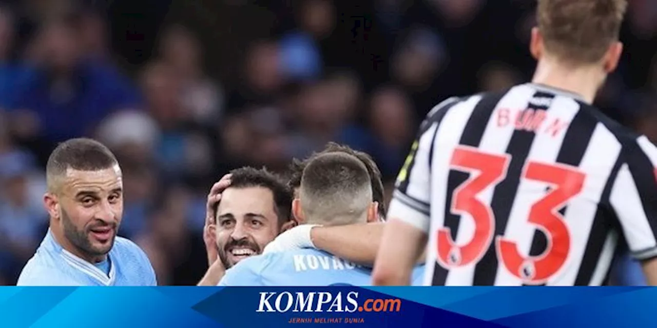 Hasil Man City Vs Newcastle United, Bernardo Silva Antara City ke Semifinal