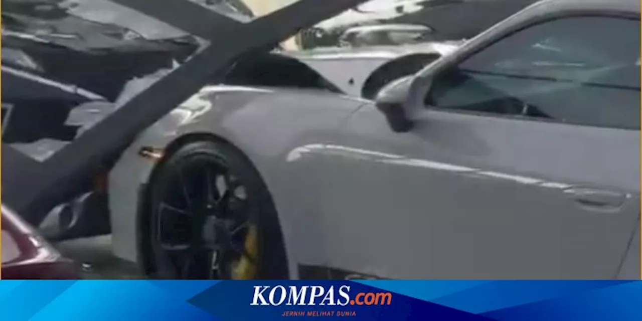 5 Fakta Xpander Tabrak Porsche 911 GT3, Sopir Mabuk dan Mengaku Kenal Pemilik 'Showroom'