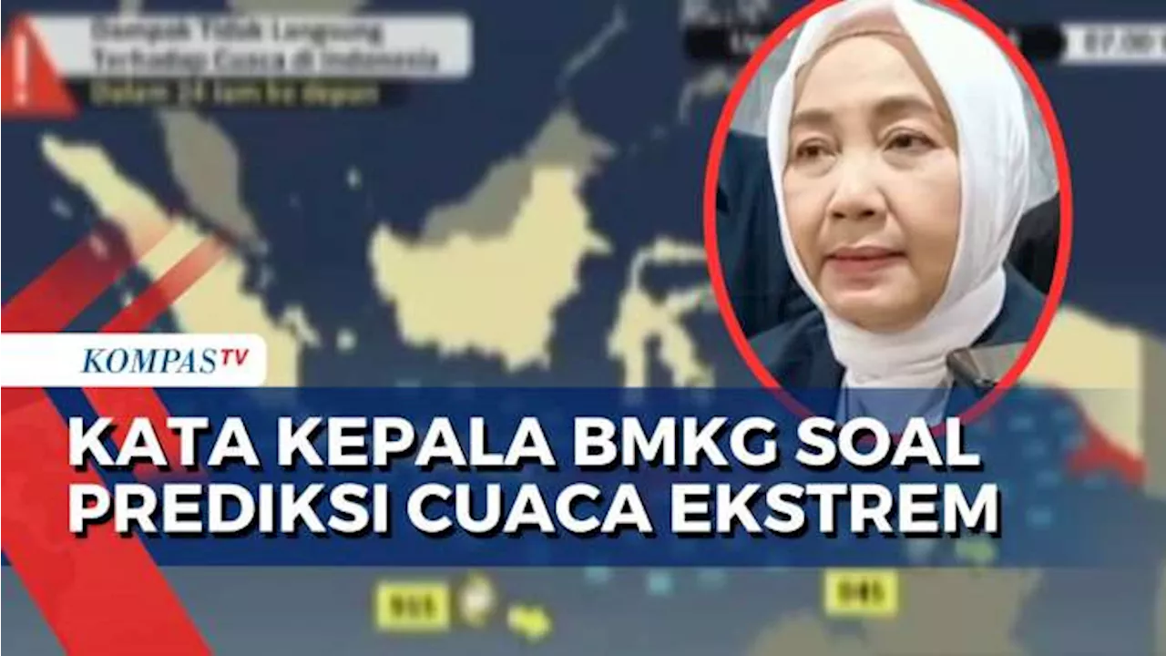 BMKG Minta Warga Waspada Cuaca Ekstrem di Pulau Jawa, Kalteng, Kalbar, hingga Pulau Nusa Tenggara