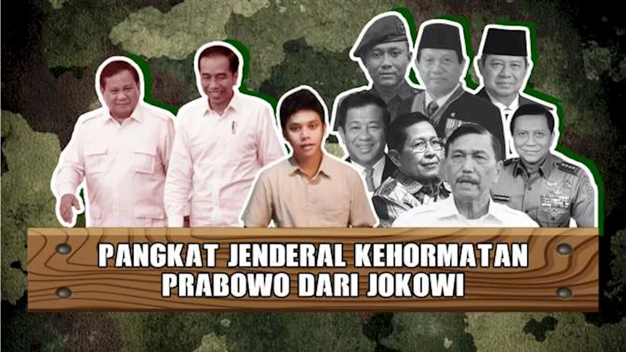 Di Balik Jokowi Naikkan Pangkat Prabowo hingga Beda Pangkat Istimewa Jenderal HOR