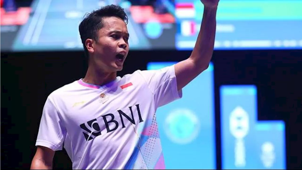 Hasil All England 2024: Singkirkan Popov, Ginting Buka Jalan All Indonesian Final