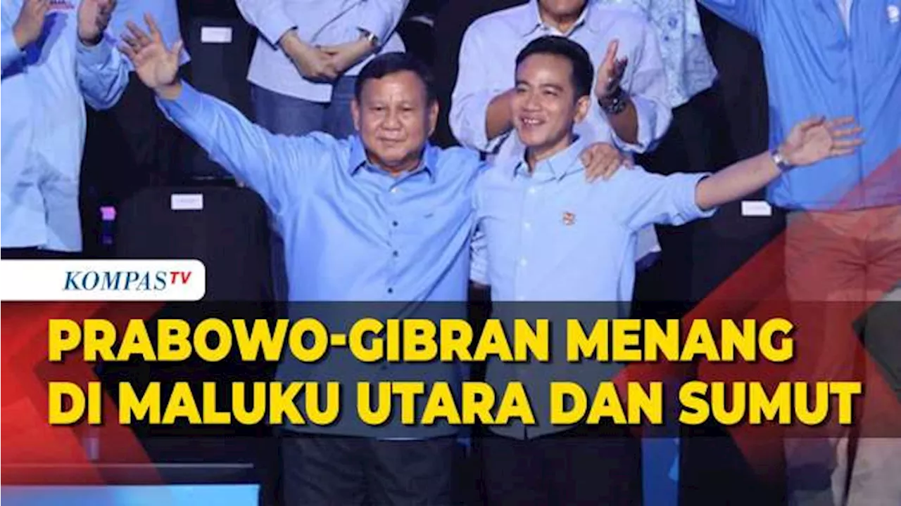 Rekapitulasi Nasional: Prabowo-Gibran Unggul di Sumatera Utara dan Maluku Utara