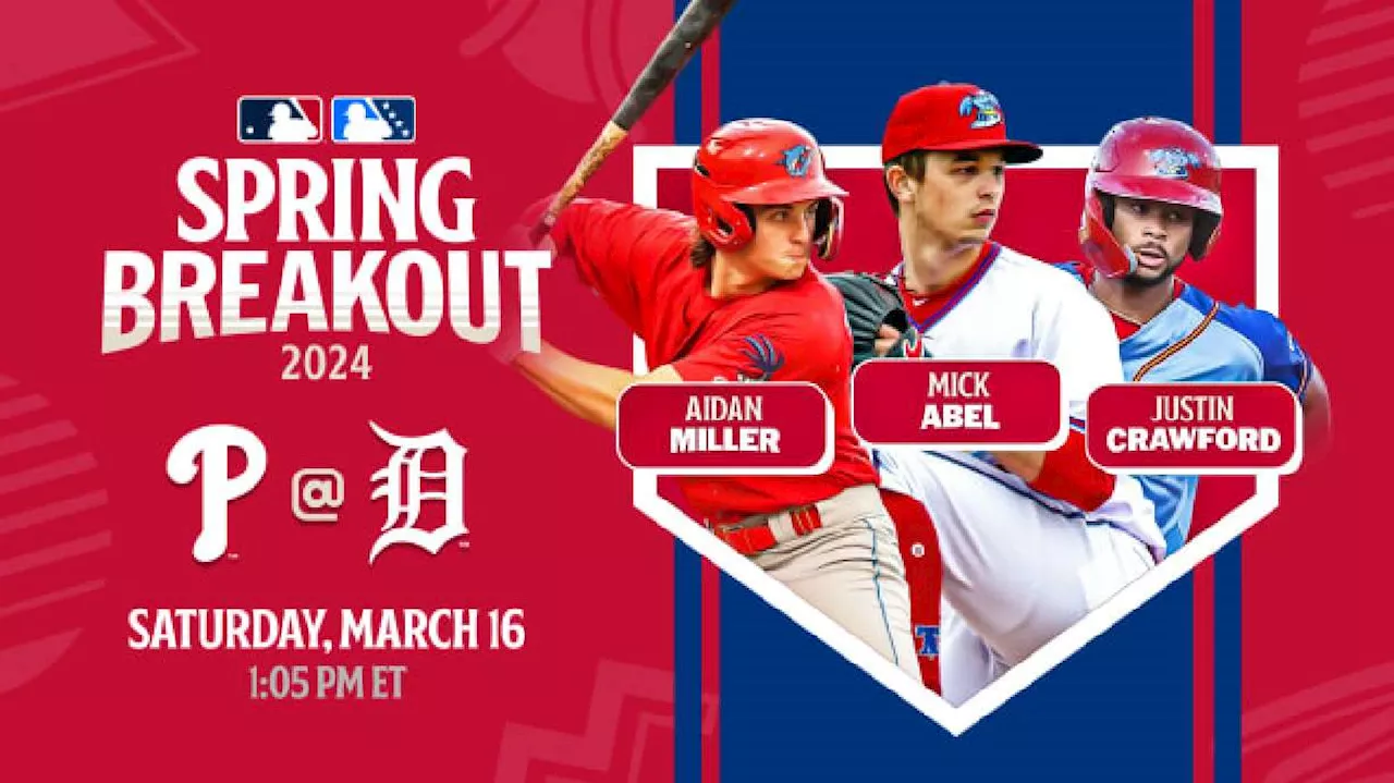 Watch: MLB Spring Breakout, Tigers v. Phillies