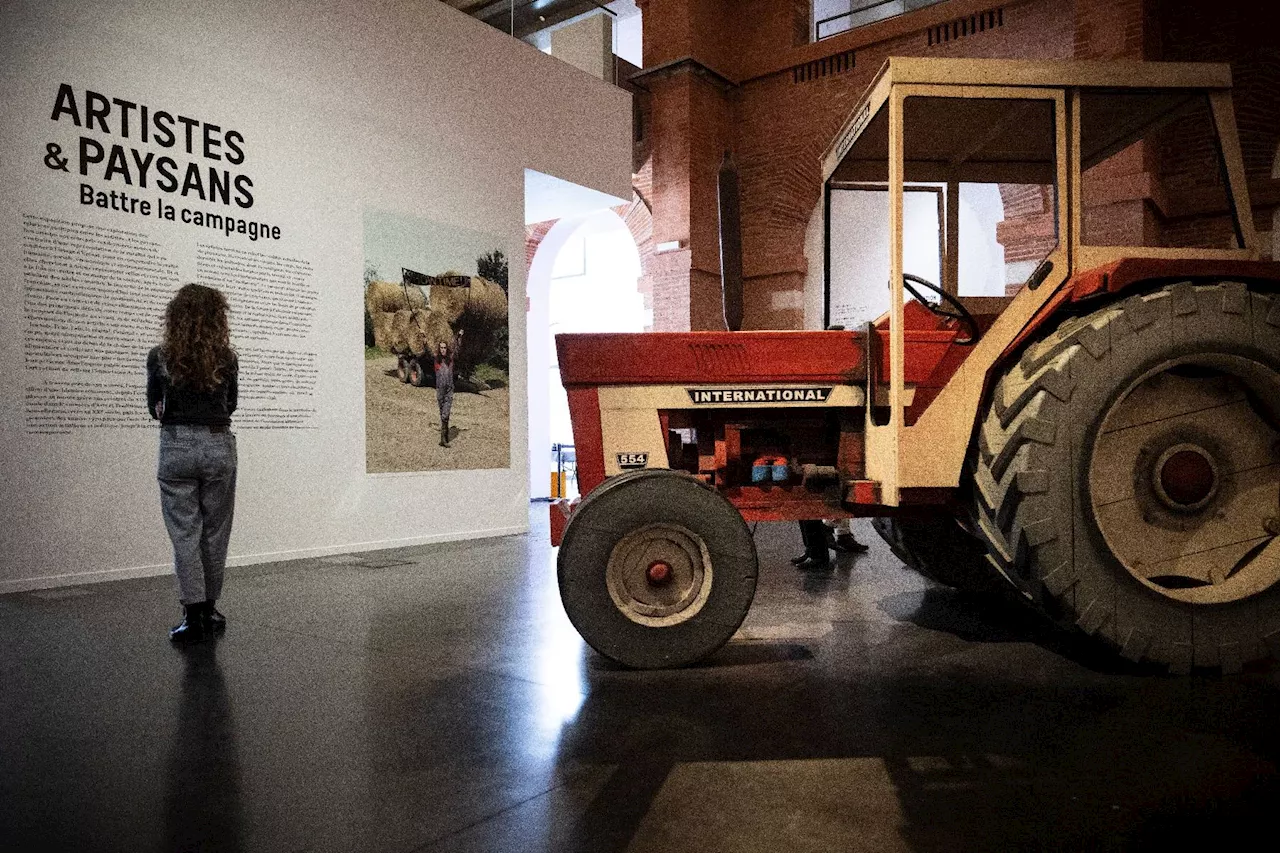 Un salon de l''Artgriculture' à Toulouse et la crise paysanne s'invite au musée