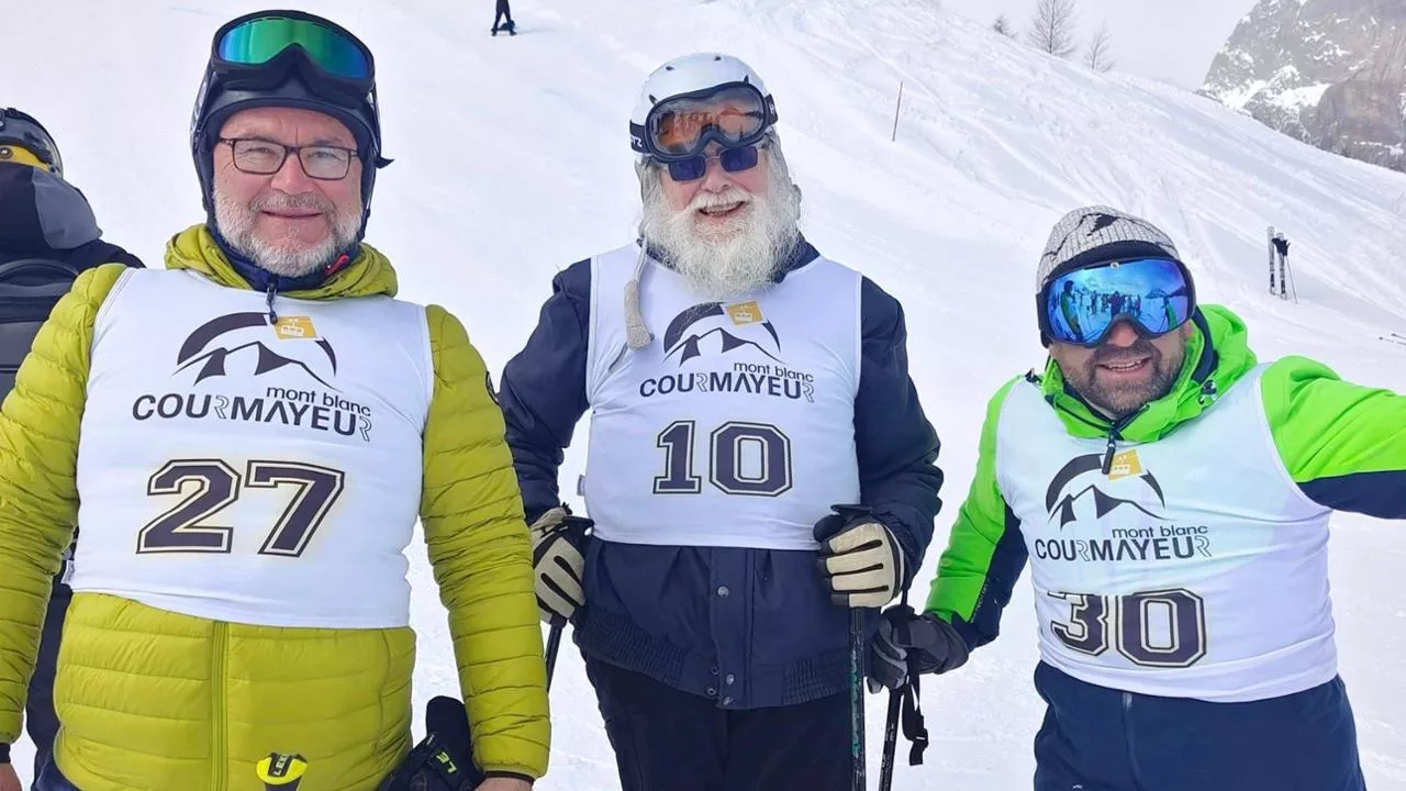 Saldi nella fede, veloci sugli sci: a Courmayeur la sfida tra i sacerdoti delle Alpi