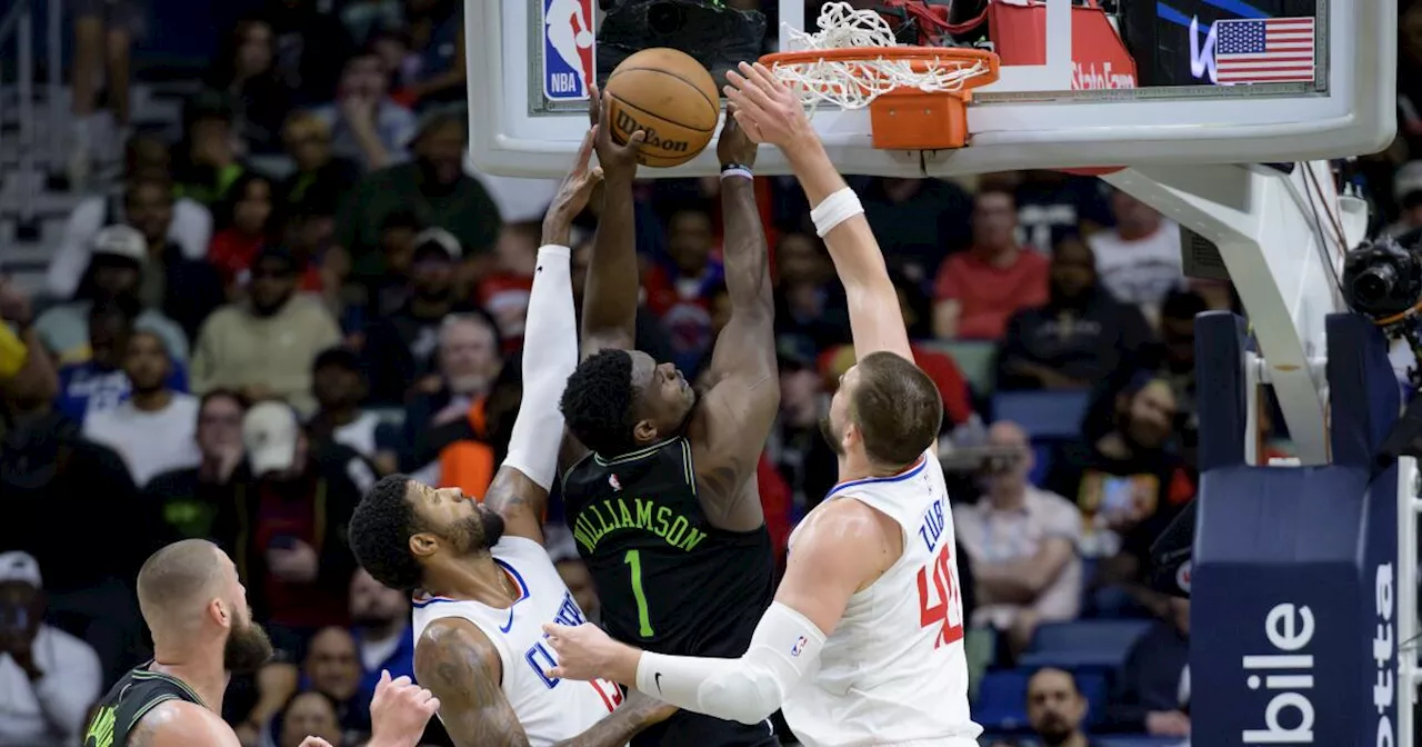 Clippers' struggles against Zion Williamson and Pelicans continue in loss