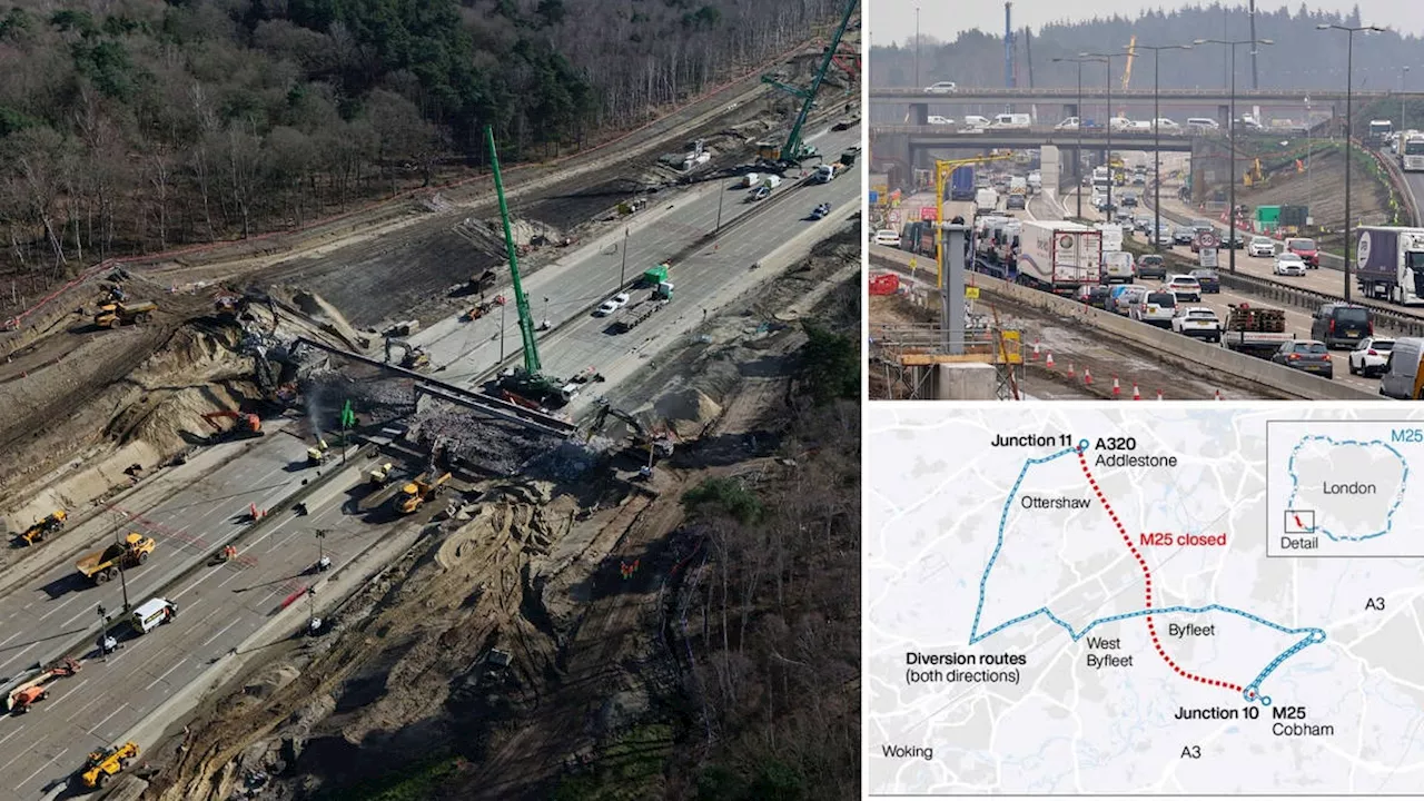 M25 closures could send local village into 'lockdown'