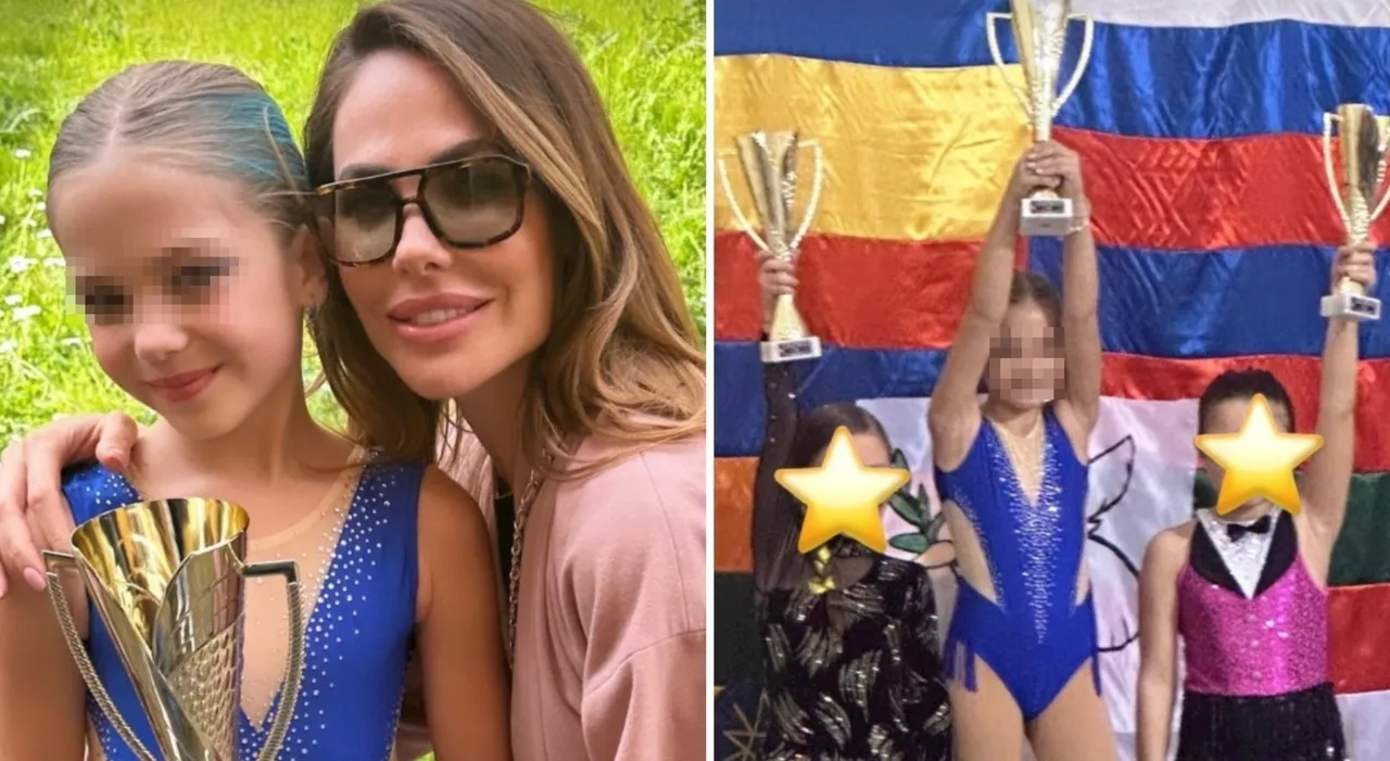 ⁠⁠Ilary Blasi, mamma cheerleader alla gara della figlia Isabel (dopo aver saltato il compleanno). E la piccola