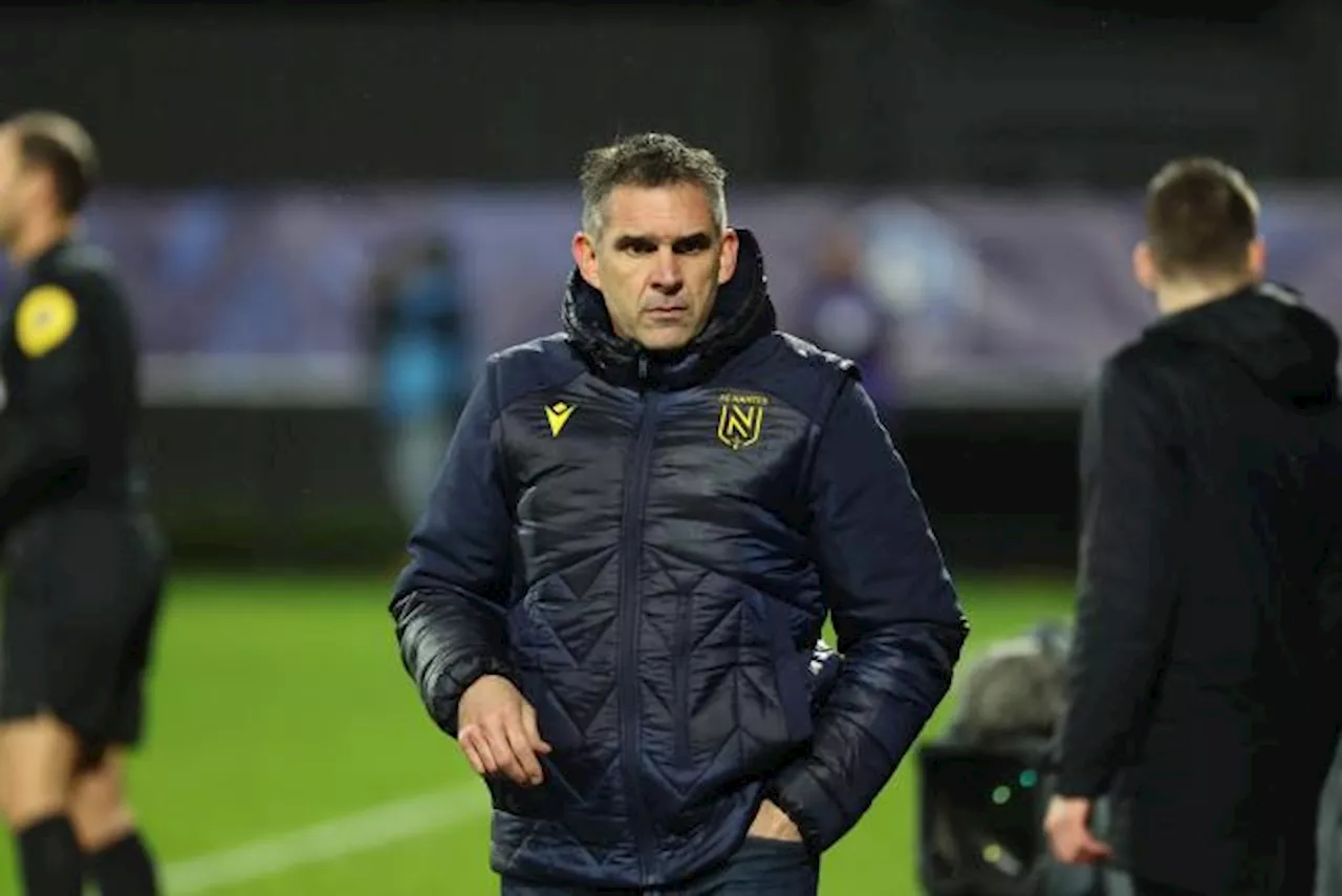 Jocelyn Gourvennec après la défaite de Nantes contre Strasbourg : « Ma détermination est sans faille »