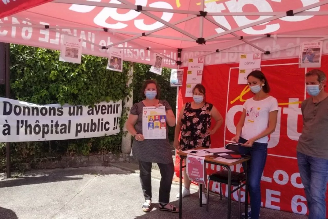 La CGT appelle à la mobilisation mardi 19 mars devant l'hôpital de L'Aigle