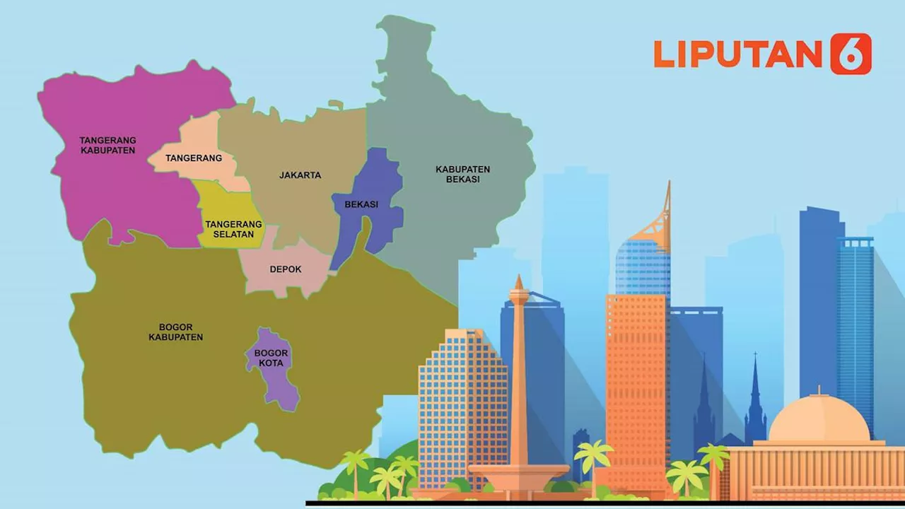 Infografis RUU Daerah Khusus Jakarta Atur Perluasan Kawasan Aglomerasi