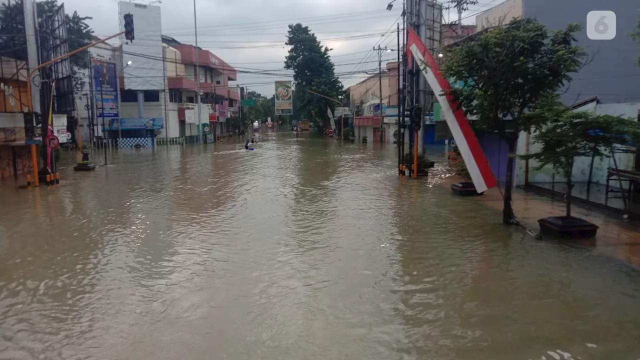 Separuh Lebih Wilayah Kabupaten Grobogan Terendam Banjir