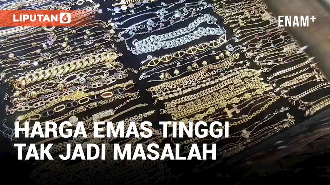 VIDEO: Harga Emas Tinggi, Warga Pati Tetap Beli Emas Demi Fashion Lebaran