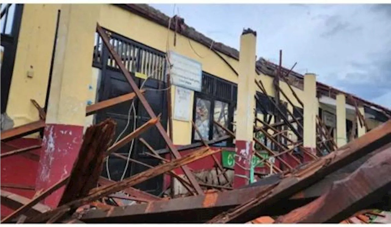 Gedung SDN Kedaung di Sawangan Roboh Kualitas Bangunan Sekolah di Depok Dipertanyakan