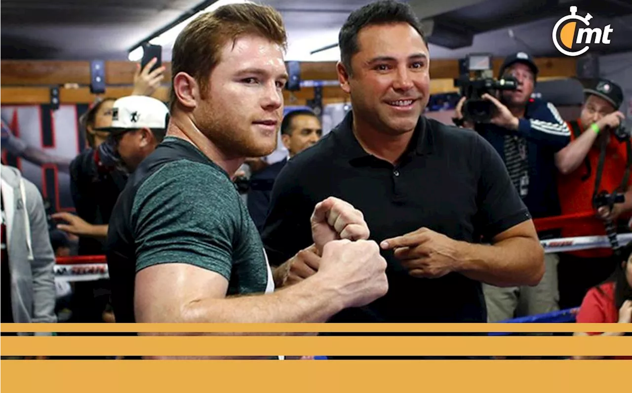 Óscar De La Hoya lo confiesa: 'Acorralamos a Canelo Álvarez para que peleara con Munguía'