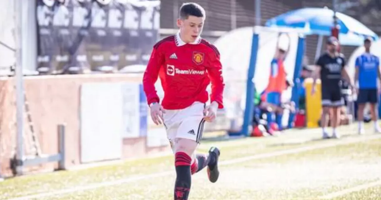 Wayne Rooney's son Kai scores hat-trick for Man Utd youth team