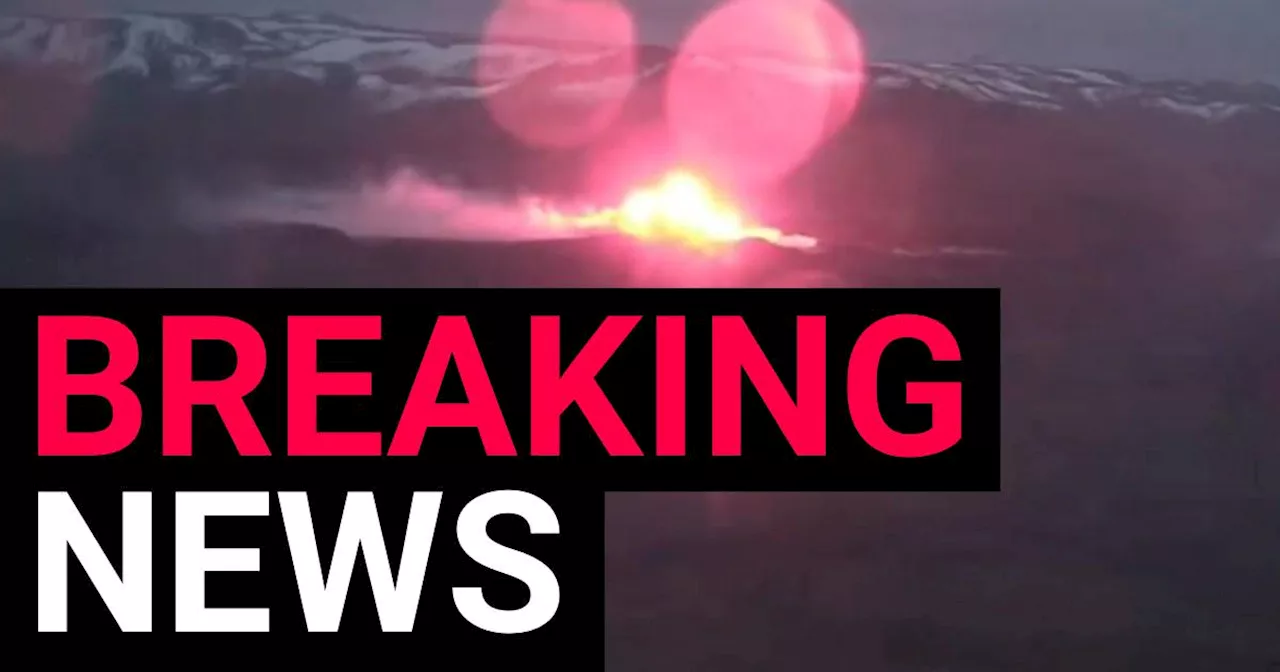 Huge volcano erupts again in Iceland 'without warning'