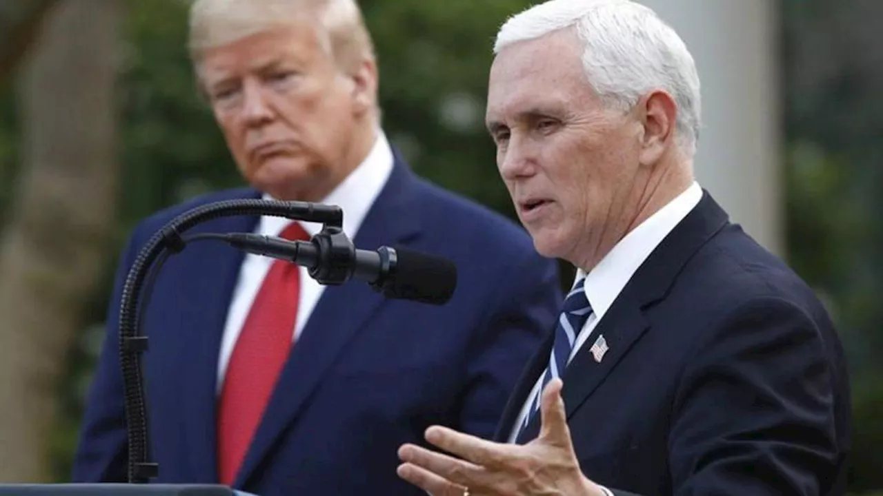 Mike Pence retira su apoyo a la candidatura de Donald Trump