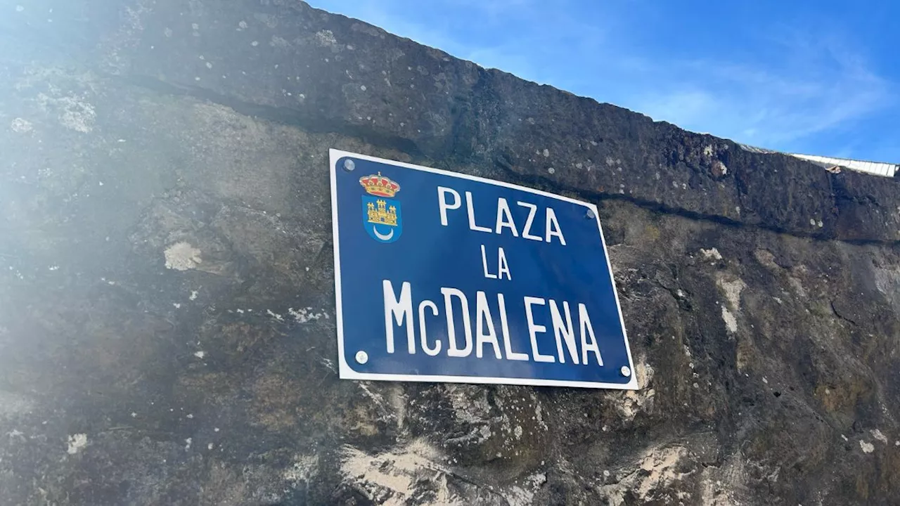 Un pueblo cambia el nombre de su plaza en honor a las McDalenas de McDonald’s