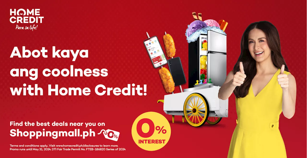 Abot kaya ang coolness with Home Credit’s hottest deals on appliances, gadgets this summer season