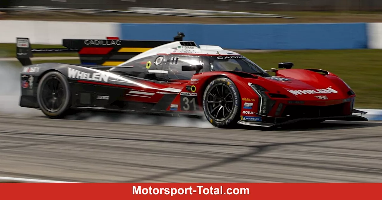 IMSA 12h Sebring: Wilder Porsche-Abflug, Cadillac-Pole