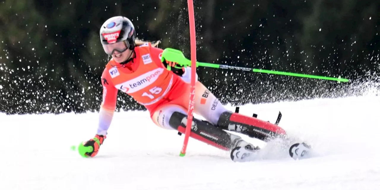 Slalom: Rast beim Final in Saalbach Achte, Shiffrin gewinnt