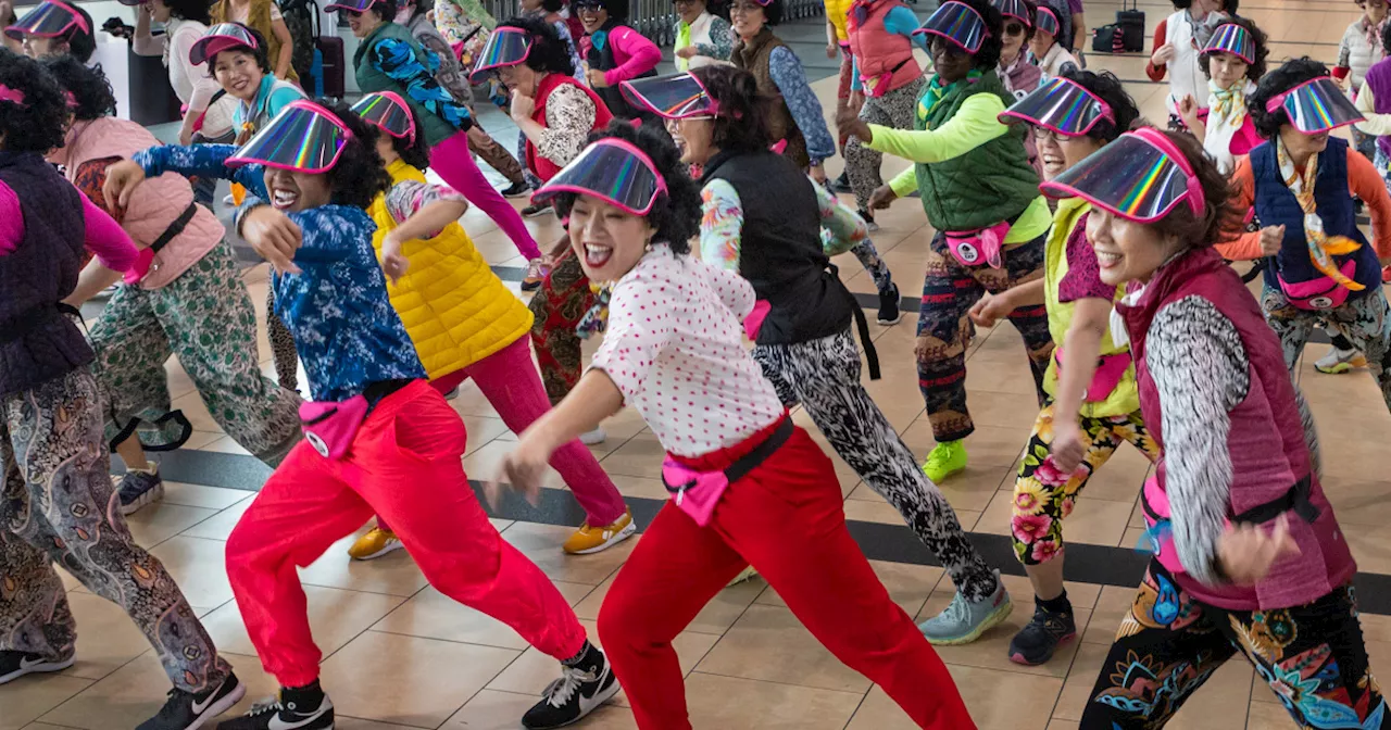 Ajumma dance crew is owning middle age with visors and perms for Women's History Month