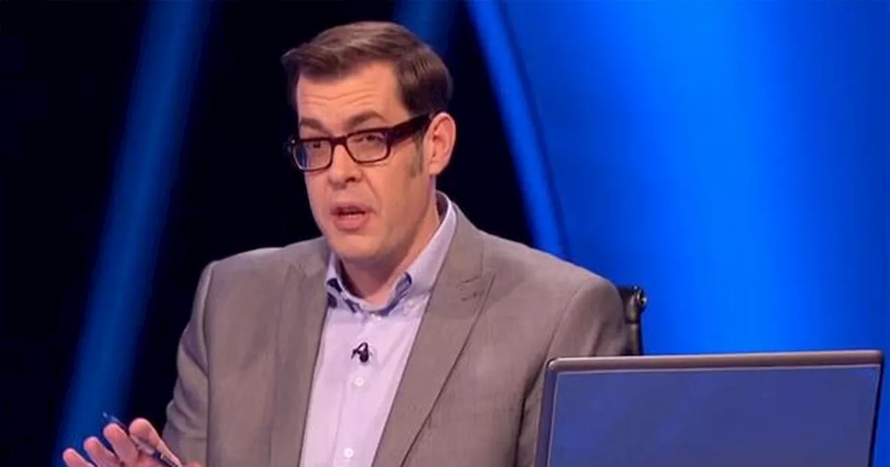 Richard Osman From Pointless Explains What Happens When A Tv Star Has A Cold