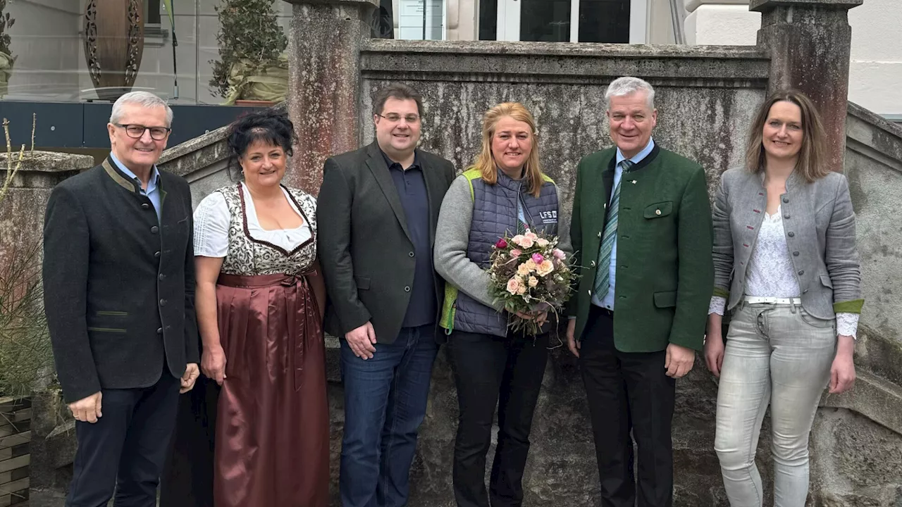 Antrittsbesuch der Landwirtschaft bei Direktorin der LFS Hohenlehen