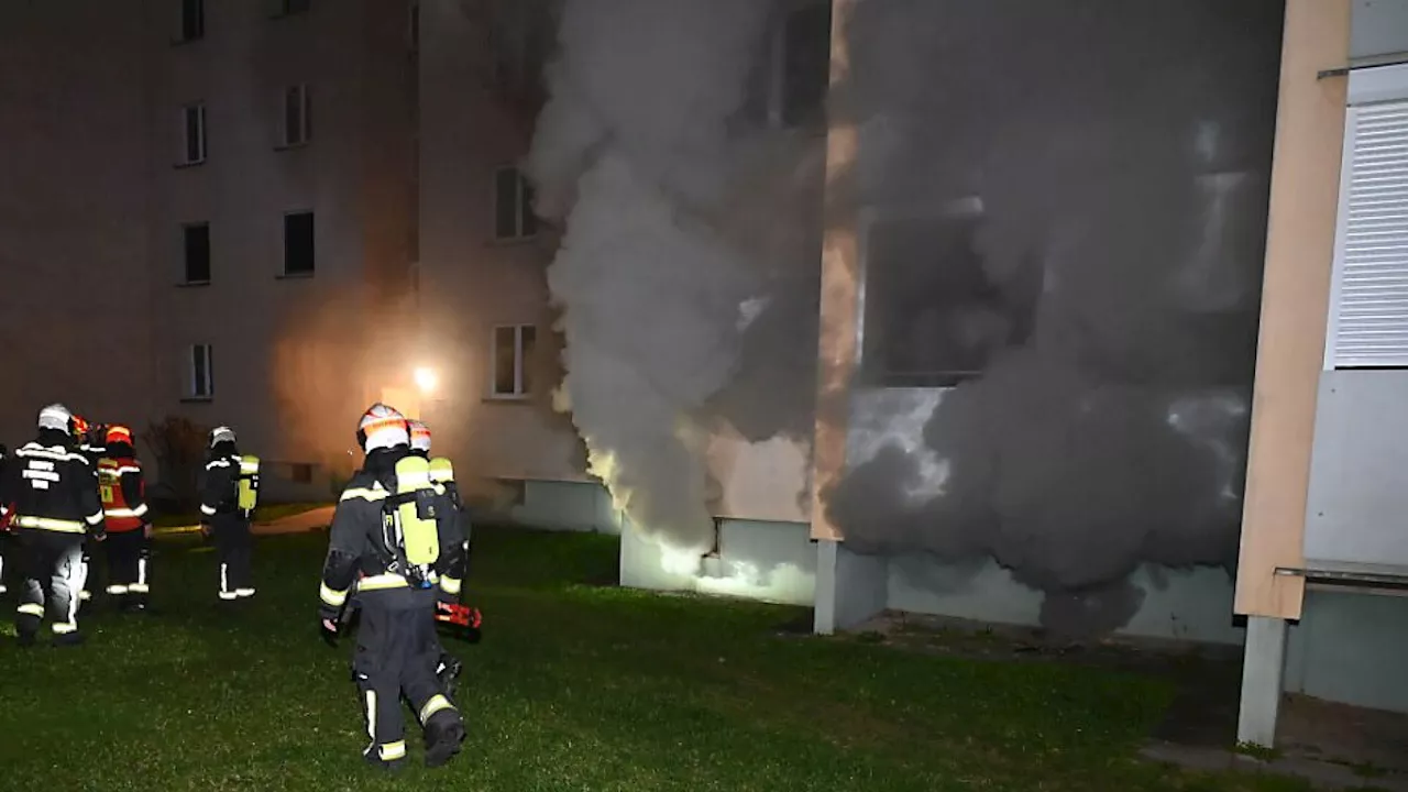 Ermittlungen wegen Brandstiftung nach Feuer in Hochhaus