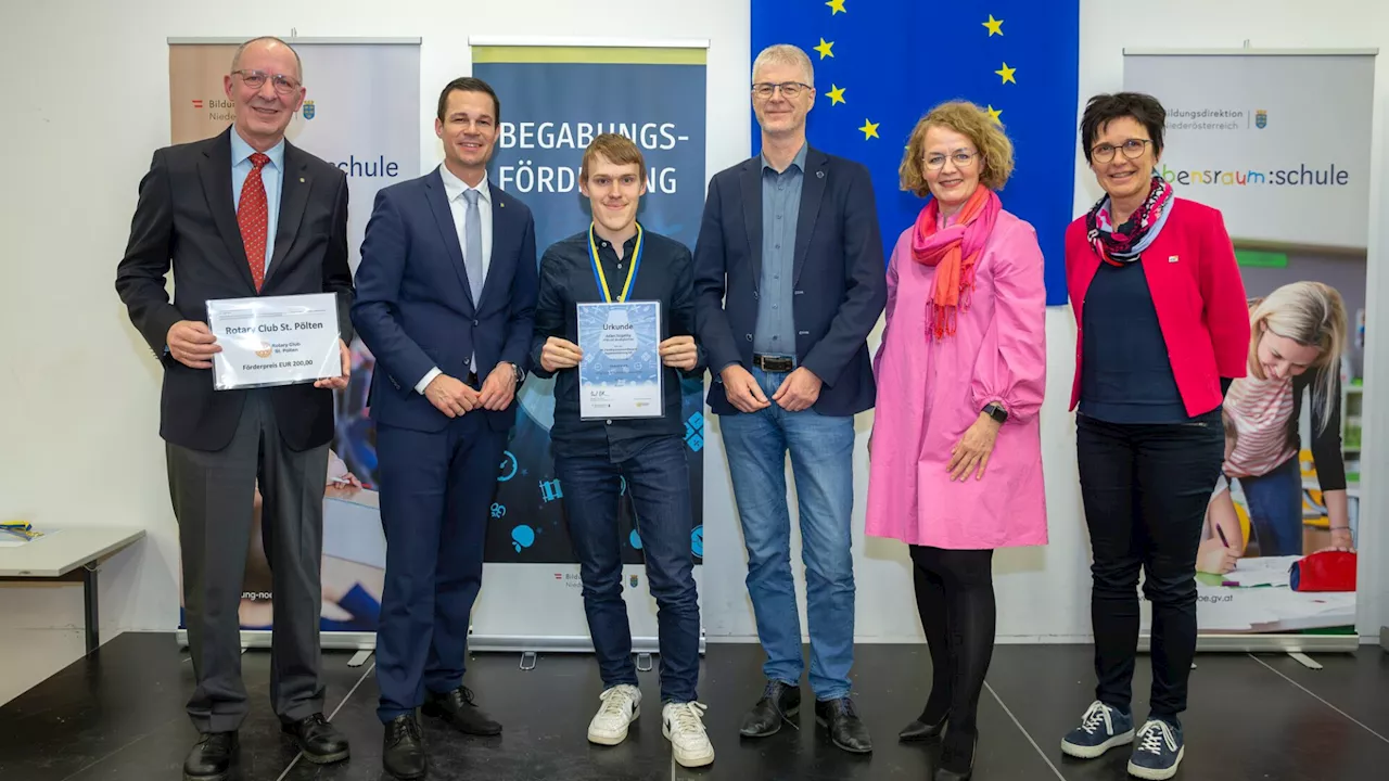 Platz 2 für Schüler der HTL Waidhofen/Ybbs bei Fremdsprachenbewerb