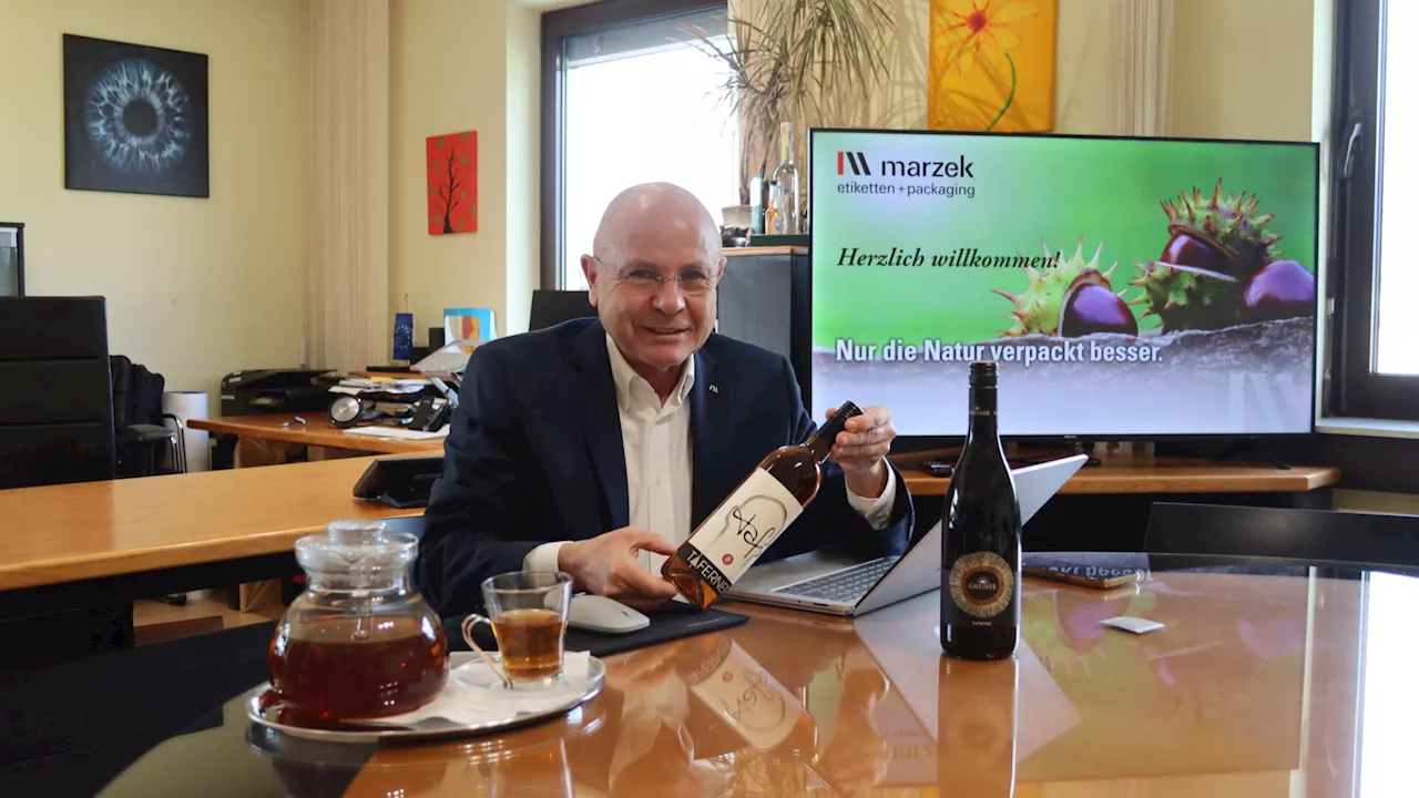 Traiskirchen: Etiketten von Marzek als beste Weinbotschafter