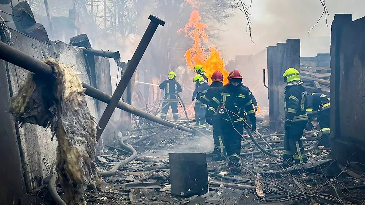 'Double Tap'-Angriff der Russen: Odessa beklagt mindestens 20 Tote und 70 Verletzte