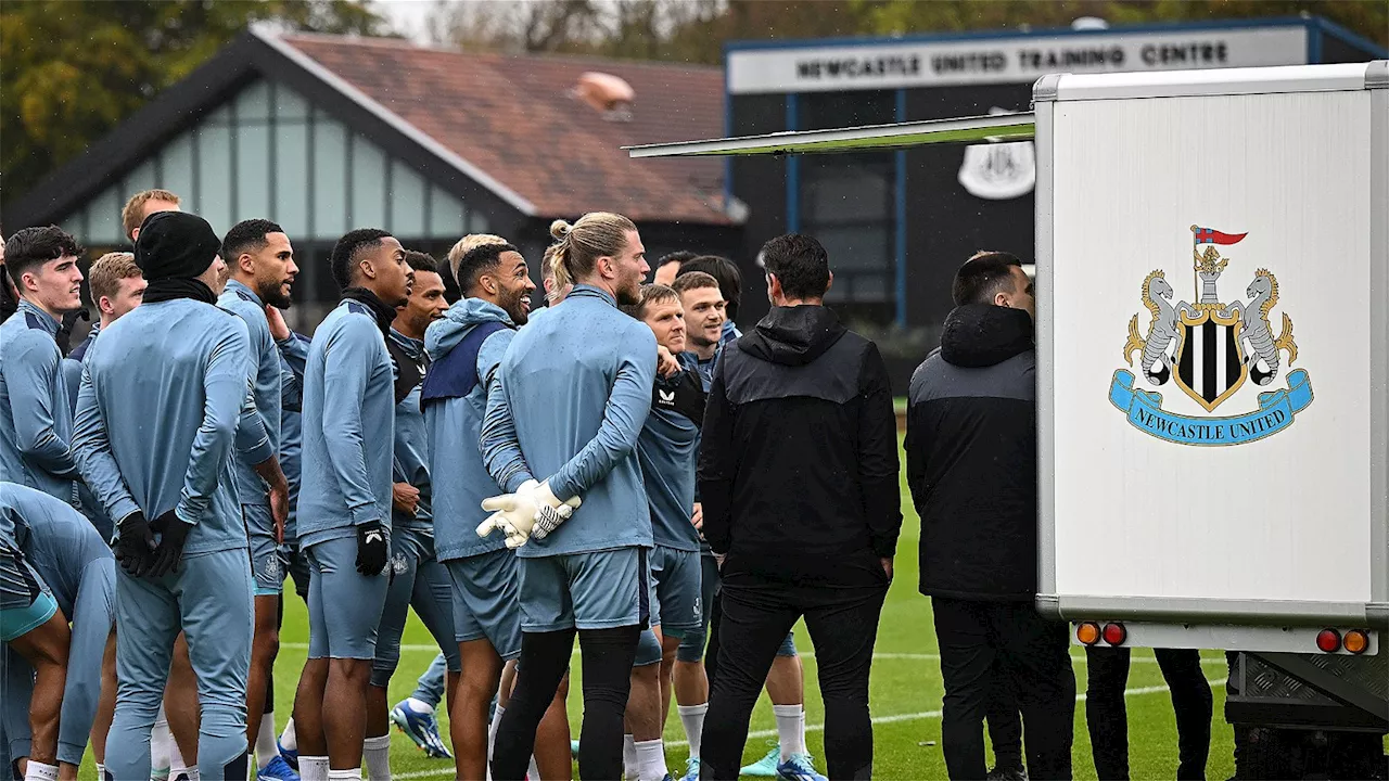 Eddie Howe talks to Sky Sports about Newcastle United team selection and anger issues