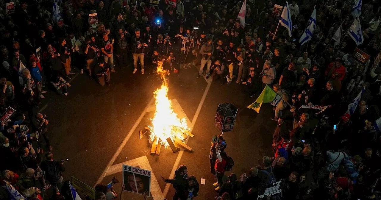 Demonstrationen in Israel für die Freilassung von Geiseln und gegen die Regierung