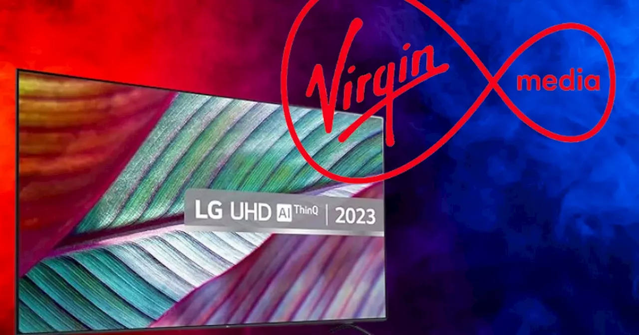 Virgin Media launches unmissable deal including free 4K LG TVs