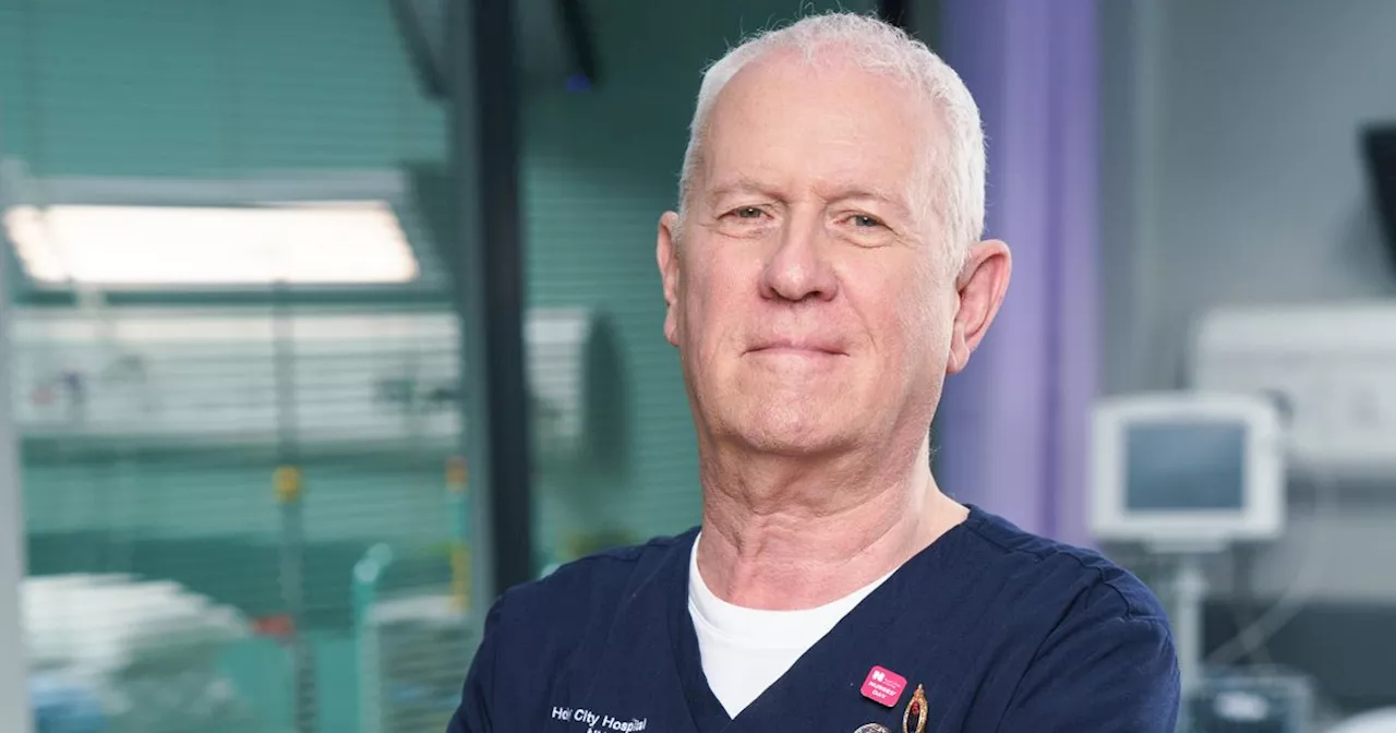 Why is Derek Thompson leaving Casualty as Charlie Fairhead?