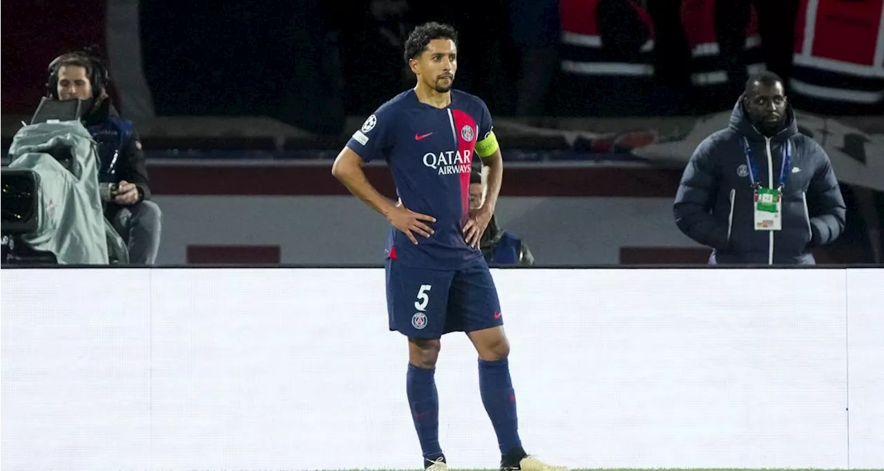 PSG : Marquinhos encore absent pour le match contre Montpellier