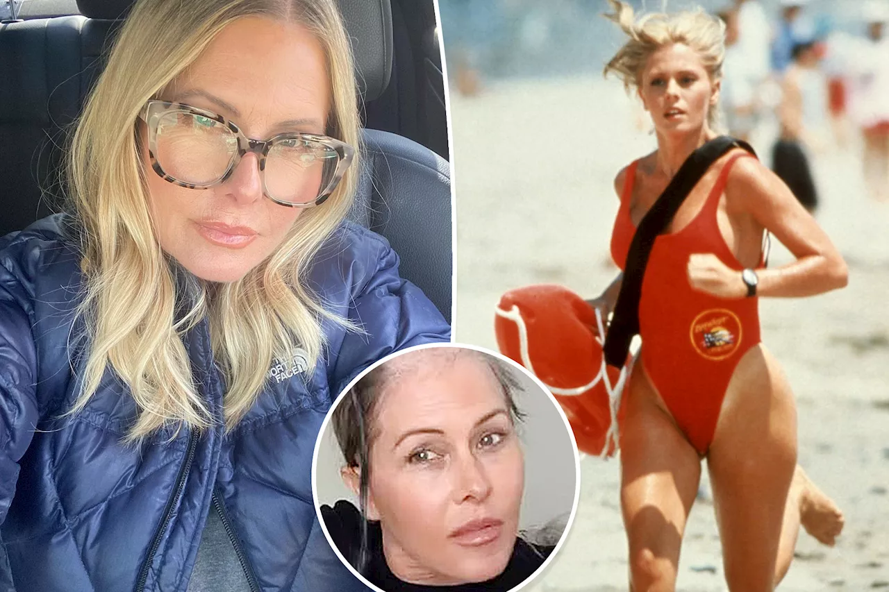 'Baywatch' alum Nicole Eggert, 52, shaves head amid battle with 'very rare' form of breast cancer