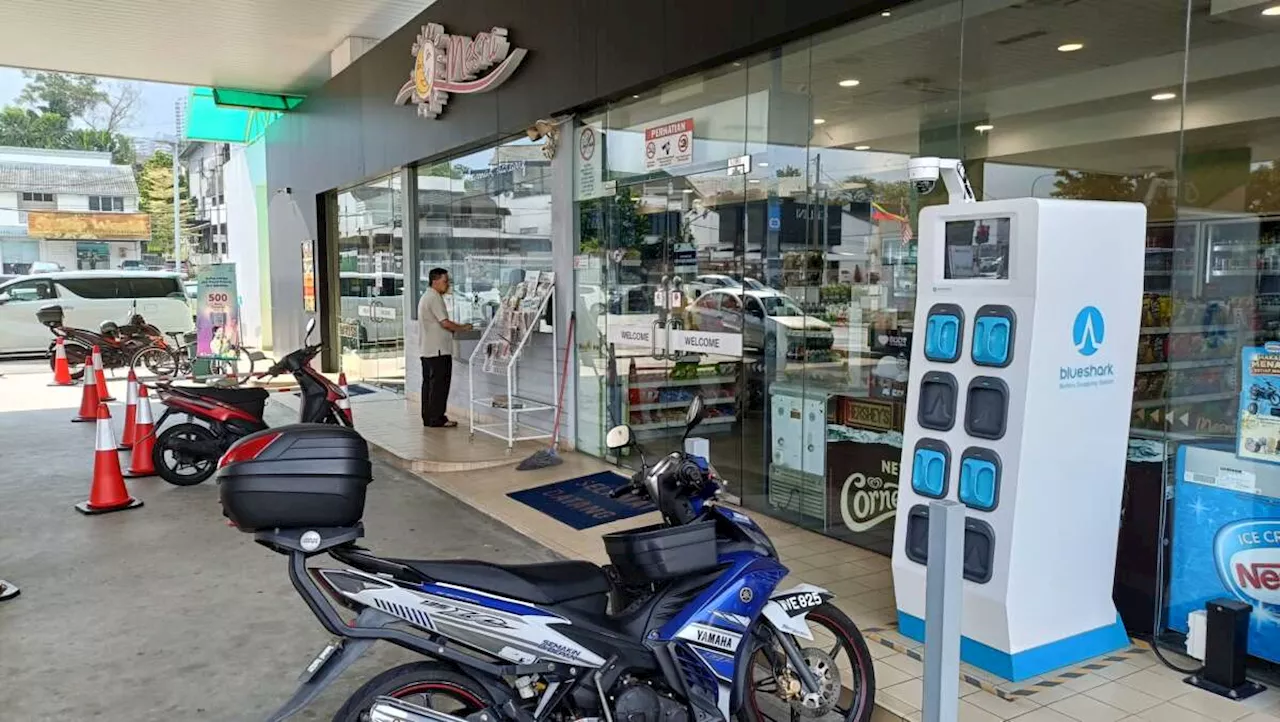 Blueshark Malaysia Expands Battery Swapping Network with 10 New BlueStations