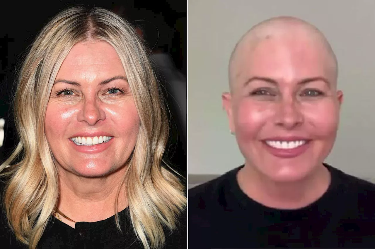 Nicole Eggert Shaves Her Head Following Breast Cancer Diagnosis