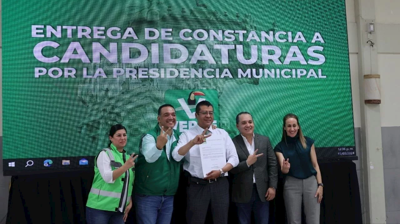 PVEM presenta a Roberto Saucedo como candidato a alcalde de Guanajuato capital