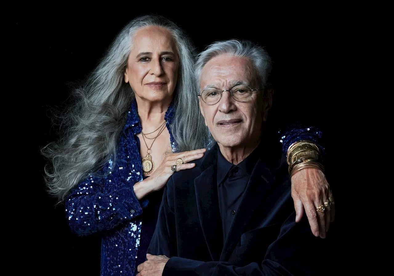 Caetano Veloso e Maria Bethânia se juntam em turnê pelo Brasil com show especial